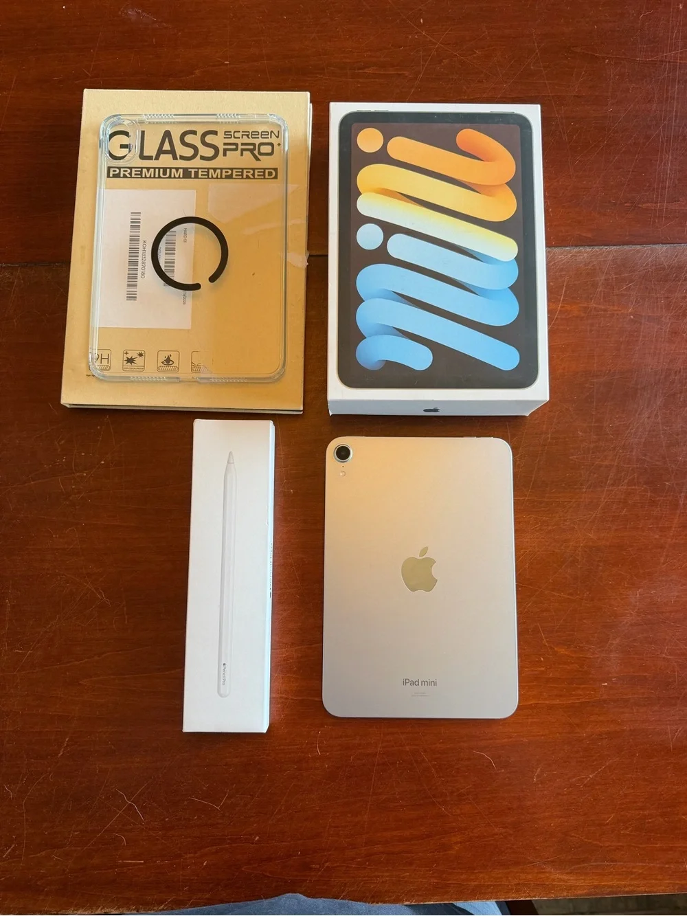 Apple iPad Mini 128gb 7th Gen WiFi Blue with Apple Pencil Pro
